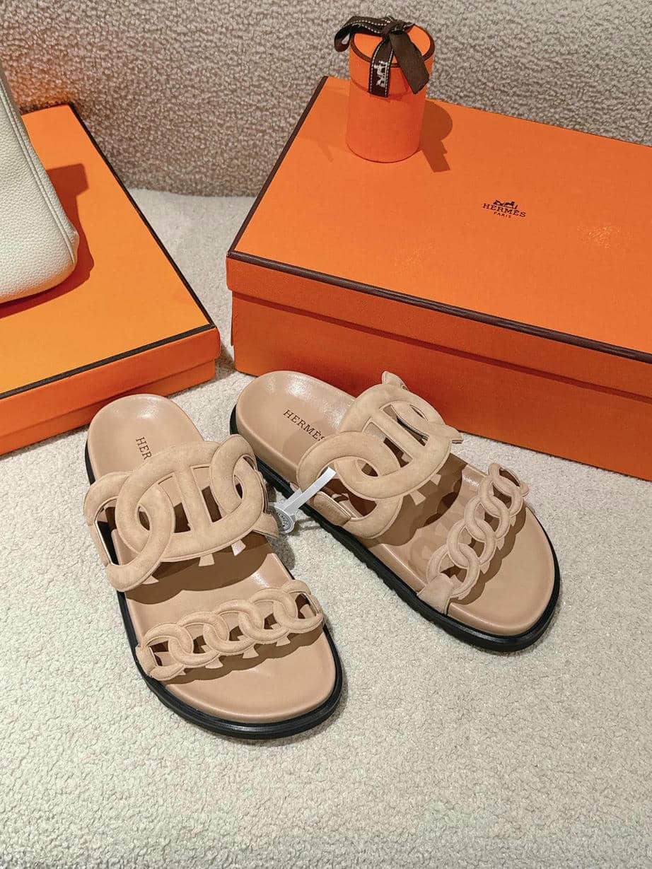 Hermes Slippers 2-12
